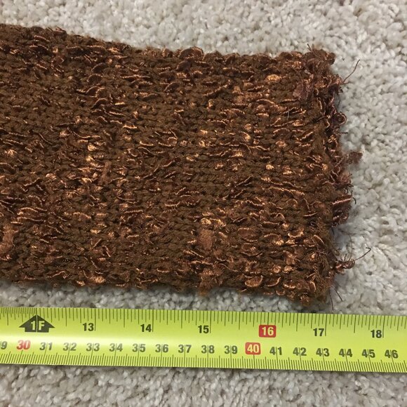 Y2K Cotton Fuzzy Fringed Knit Single Button Cardigan - Picture 15 of 15